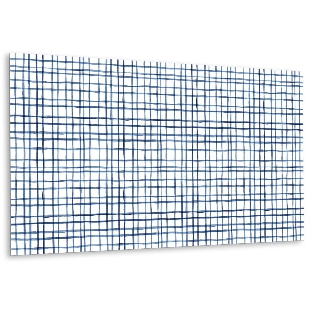 Panneau mural salle de bain Motif en damier
