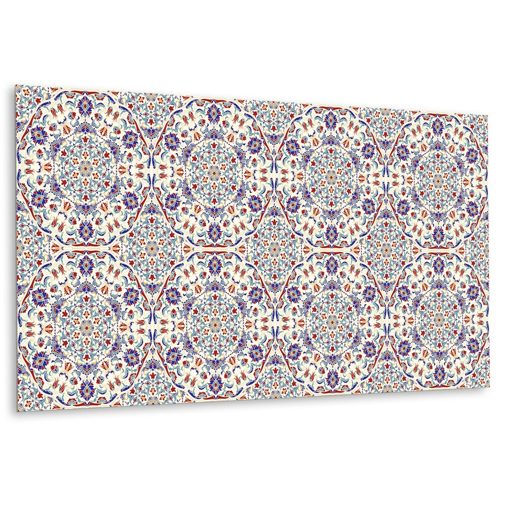 Panneau mural avec un mandala coloré