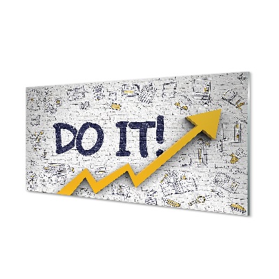 Tableau en verre Pour signer