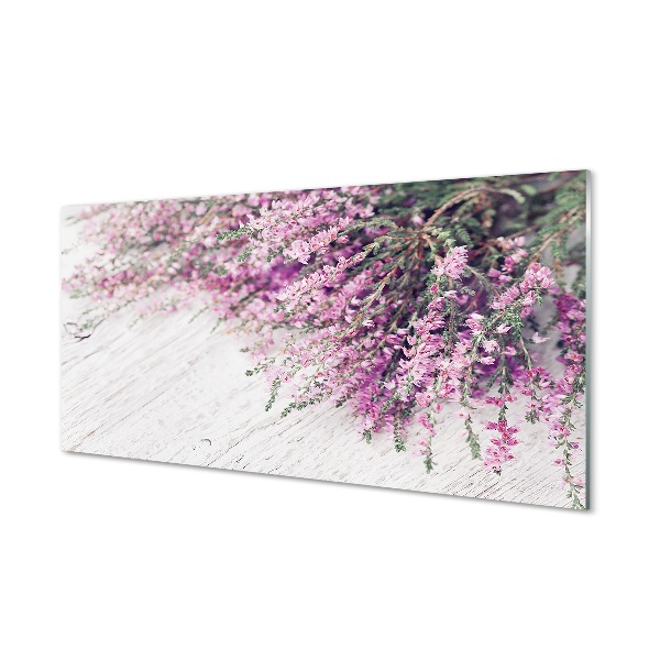 Tableau imprimé sur verre Panneaux fleurs