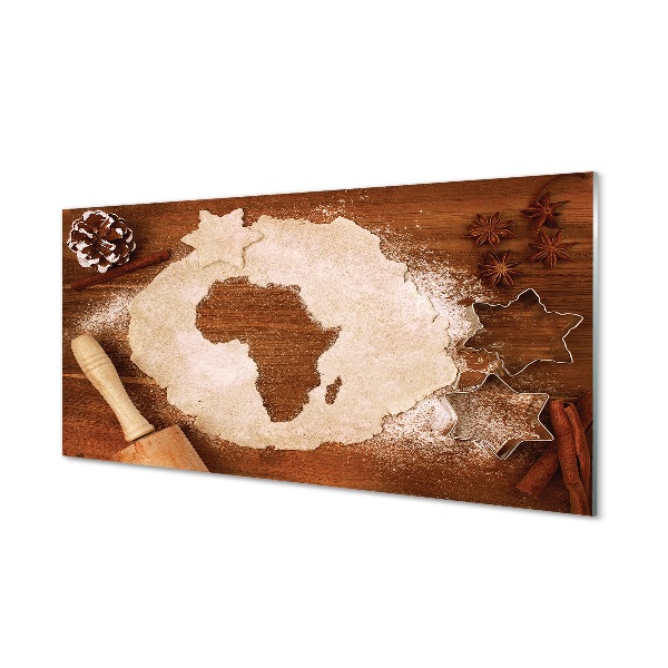 Tableau imprimé sur verre Rouleau de cuisine afrique