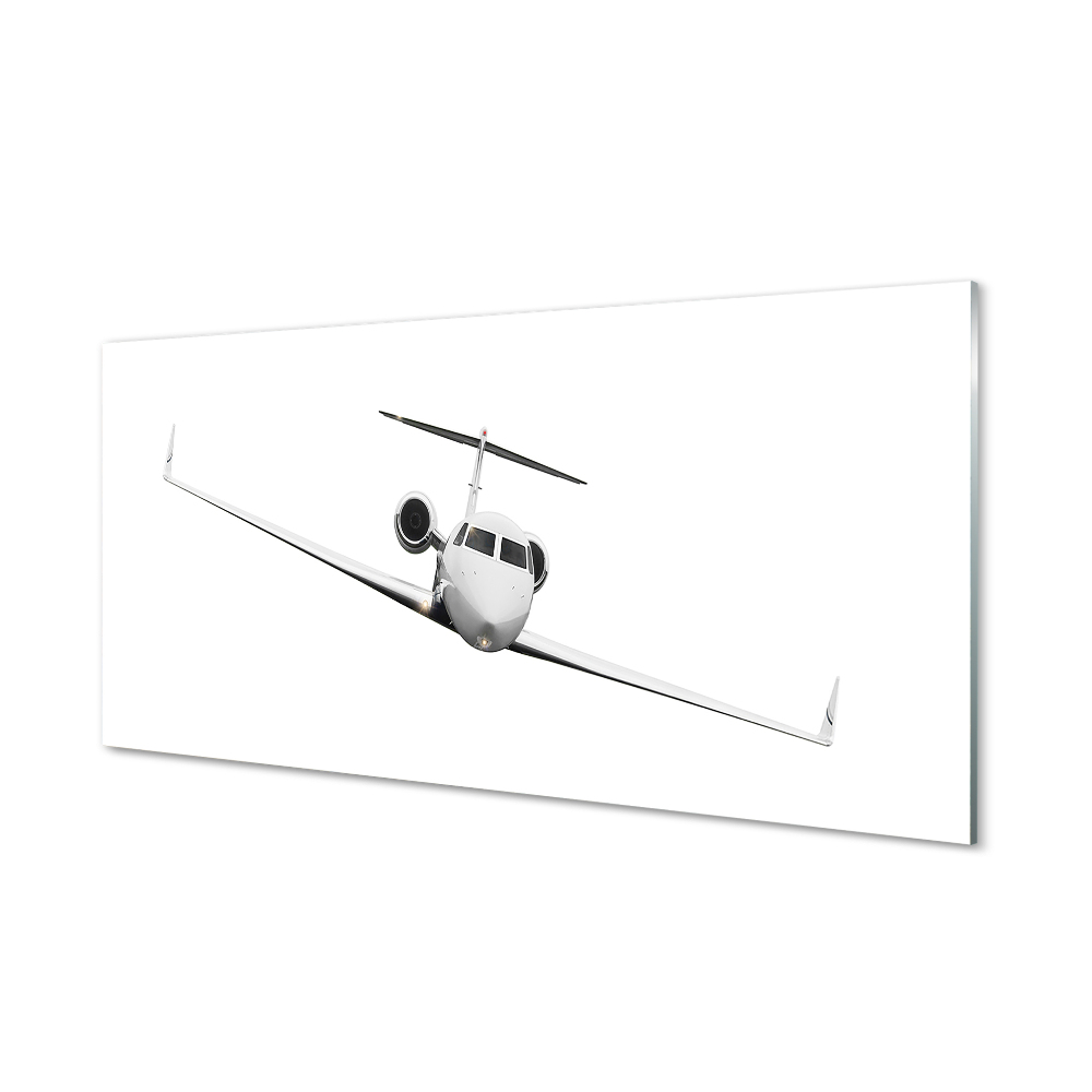 Tableau sur verre Avion ciel
