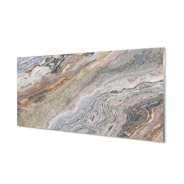 Tableau photo sur verre Structure en pierre onyx