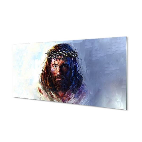 Tableau verre imprimé Image de jésus