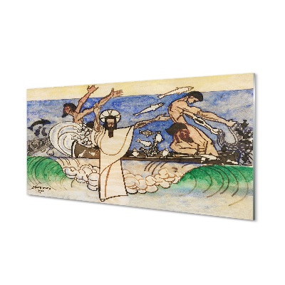 Tableau verre imprimé La mer de jésus