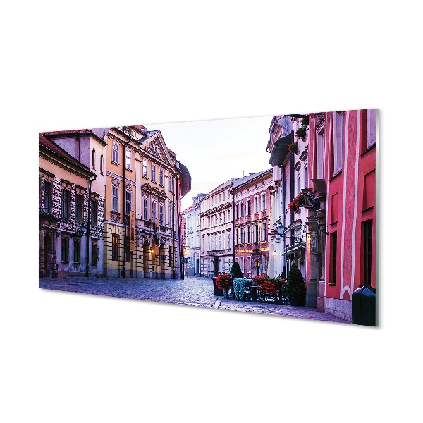 Tableau photo sur verre Cracovie vieille ville