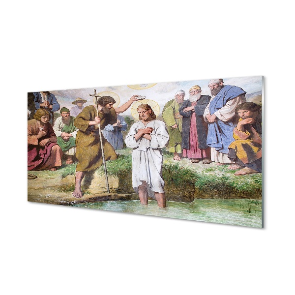 Tableau photo sur verre Image de jésus