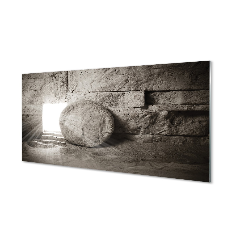 Tableau sur verre Lumière cave
