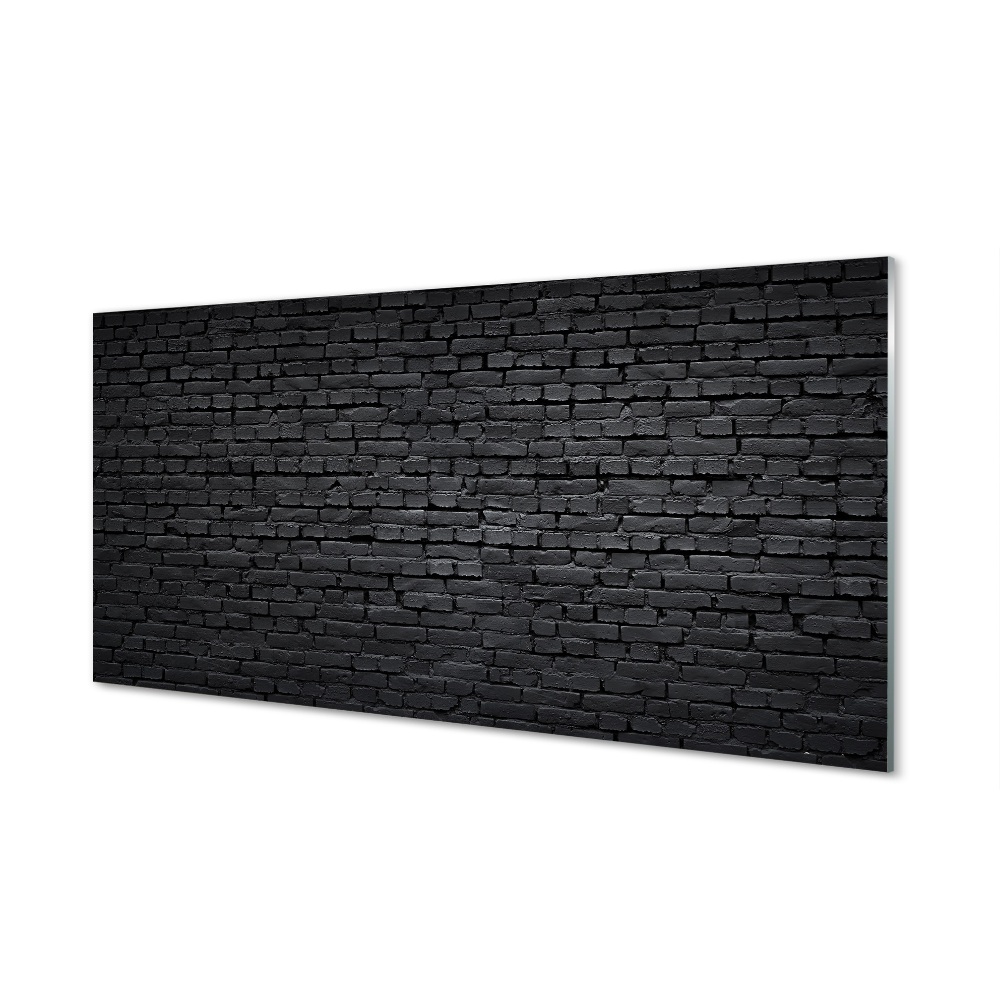 Tableau photo sur verre Pierre mur de briques