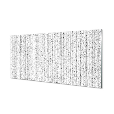 Tableau photo sur verre Rayures irrégulières gris