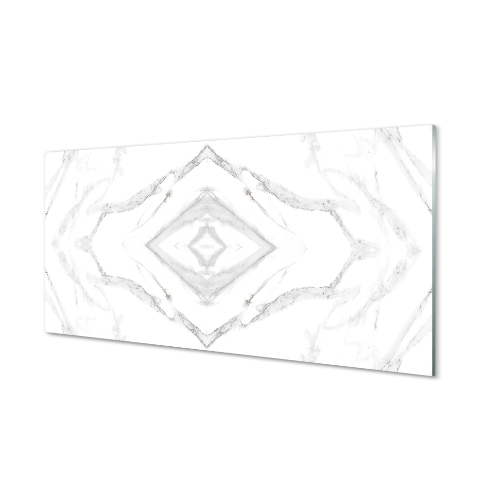 Tableau verre imprimé Motif de pierre en marbre