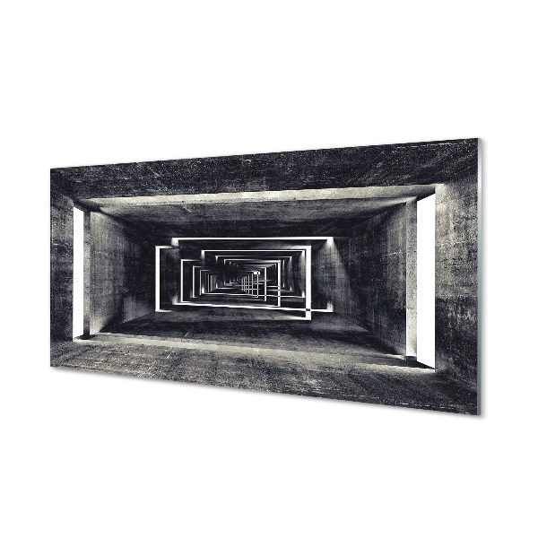 Tableau photo sur verre Tunnel