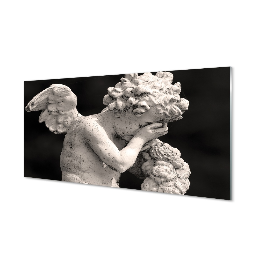 Tableau verre imprimé Ange pleure