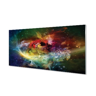 Tableau sur verre Fractales abstraites