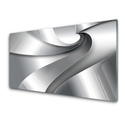 Tableau verre imprimé Abstrait Gris