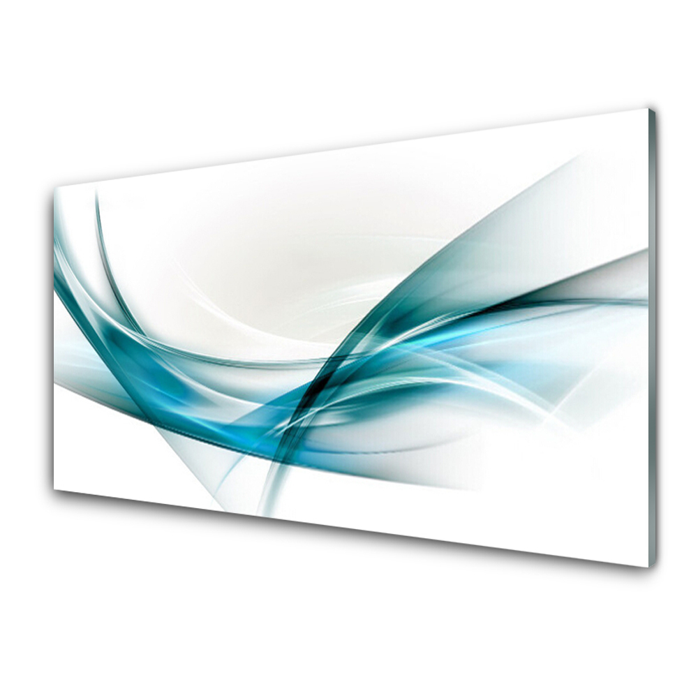 Tableau verre imprimé Art abstrait des lignes