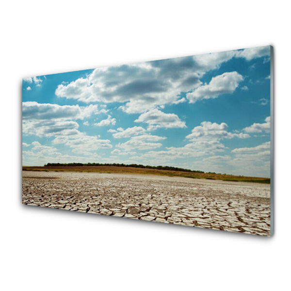 Tableau photo sur verre Paysage de désert Sable