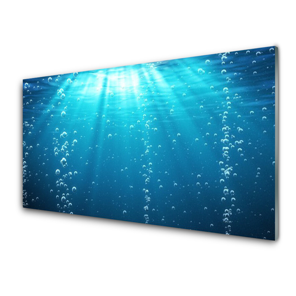Tableau verre imprimé Art de l'eau