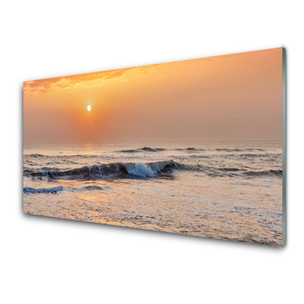 Tableau photo sur verre Paysage de ciel marin