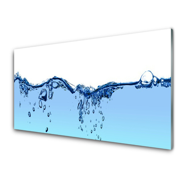 Tableau sur verre Art aquatique