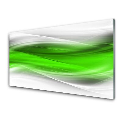 Tableau en verre Graphique abstrait vert