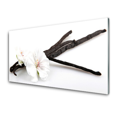 Tableau sur verre Épice de vanille