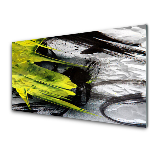 Tableau verre imprimé Peinture abstraite