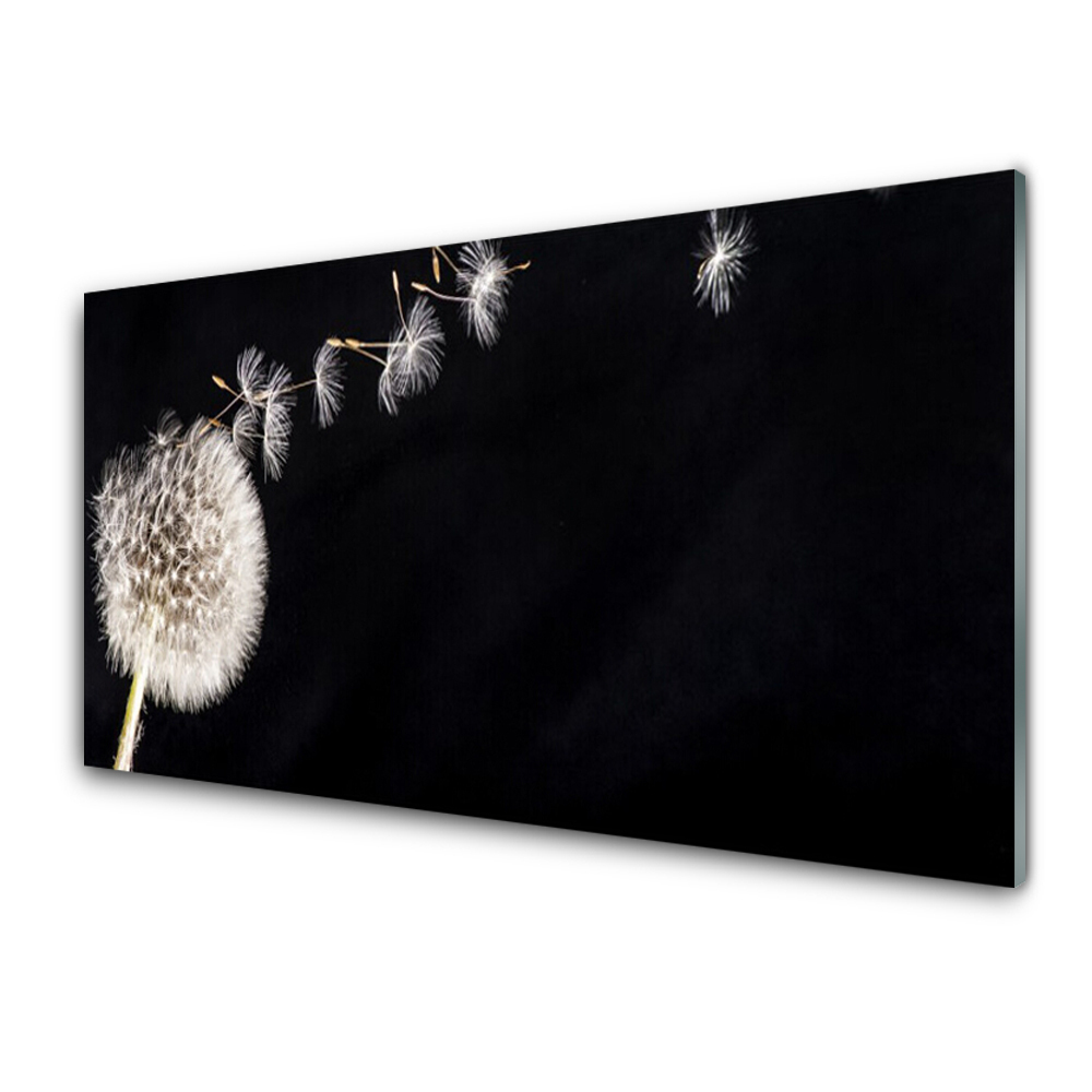 Tableau sur verre Graine de poisson-souffle Nature