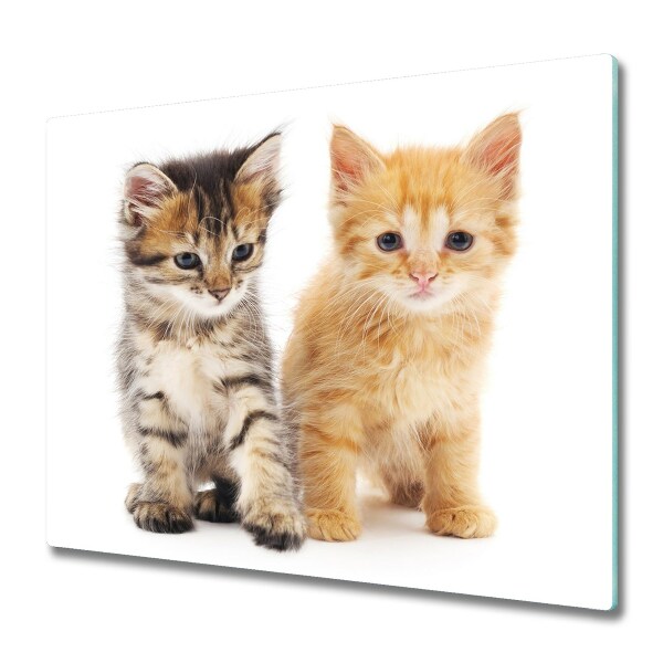 Couvre plaque de cuisson Deux chats