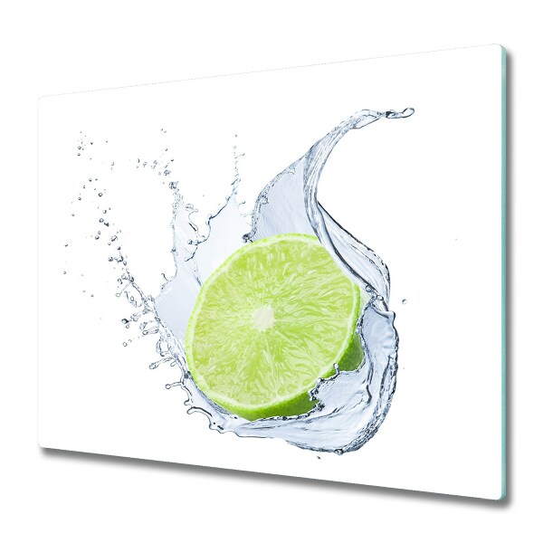 Couvre plaque de cuisson Citron vert dans l'eau