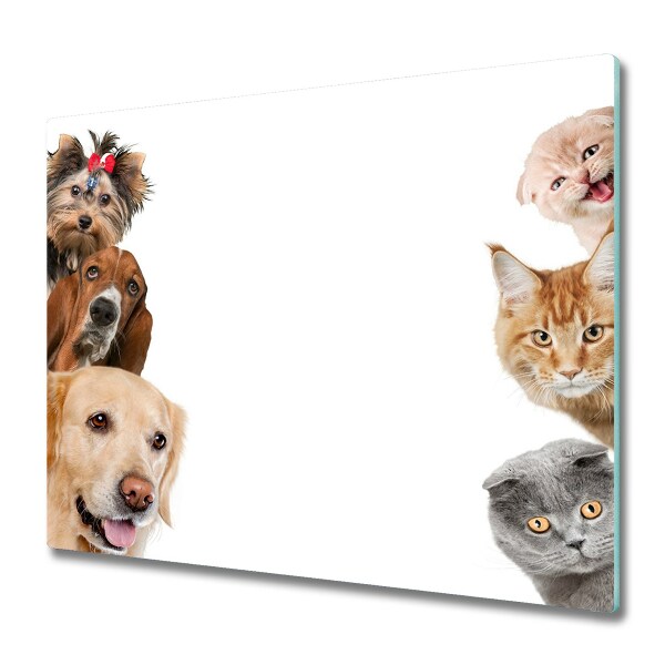 Couvre plaque de cuisson Chats et chiens