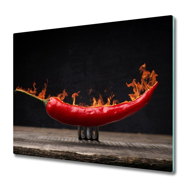 Couvre plaque de cuisson Piment flamboyant