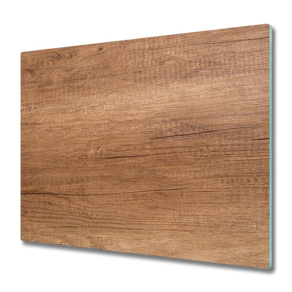 Cache plaque de cuisson Planche en bois