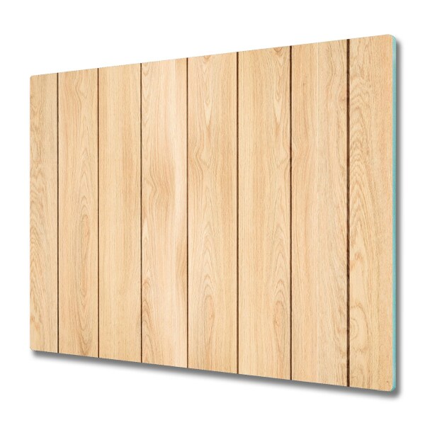 Protège plaque de cuisson Planches en bois