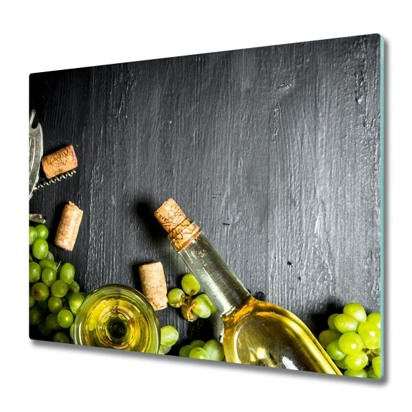 Protection pour plaque de cuisson Vin et raisins