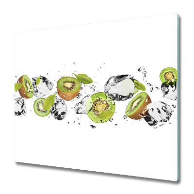 Protège plaque de cuisson Kiwi et eau