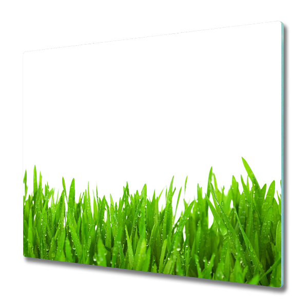 Protection pour plaque de cuisson Herbe verte