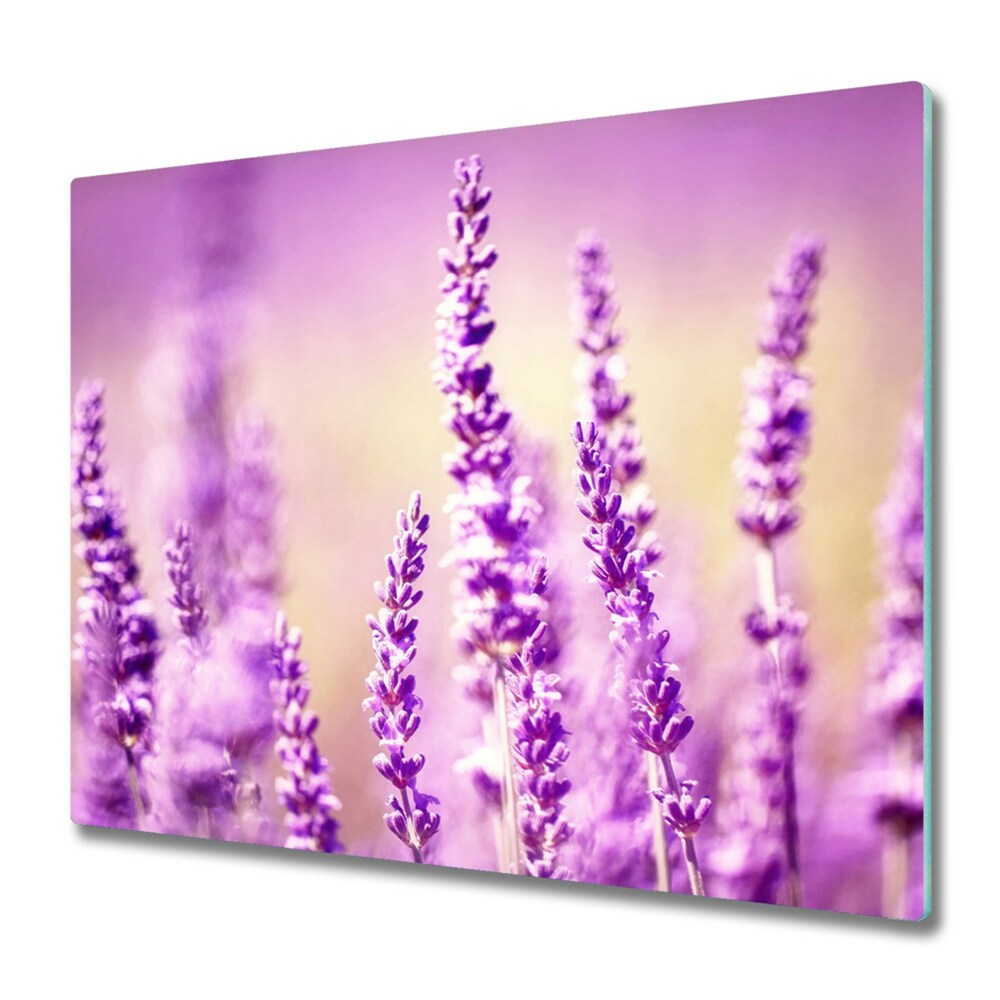 Protection plaque induction Lavande violette