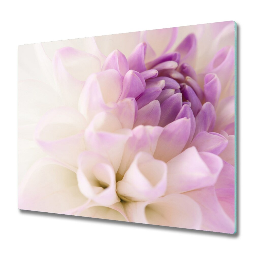 Planche à découper verre Dahlia violet vif