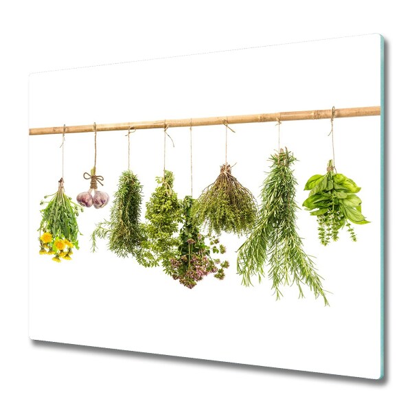 Protection pour plaque de cuisson Herbes de cuisine