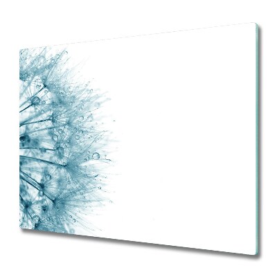 Protège plaque de cuisson Papillon sur fond blanc