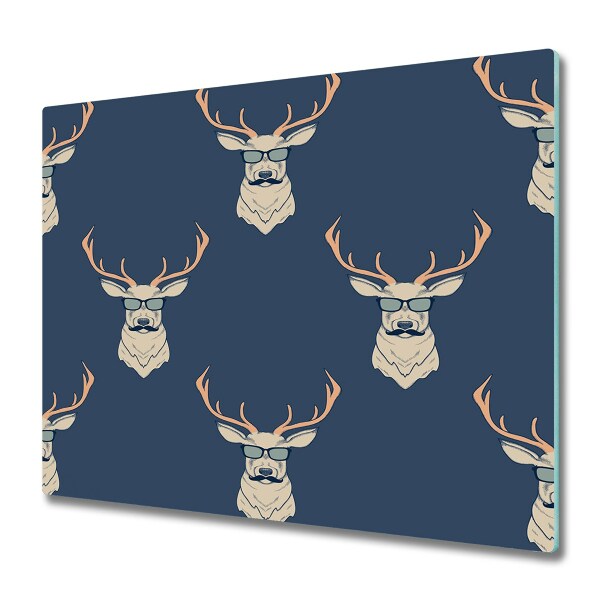 Cache plaque de cuisson Motif de cerf hipster