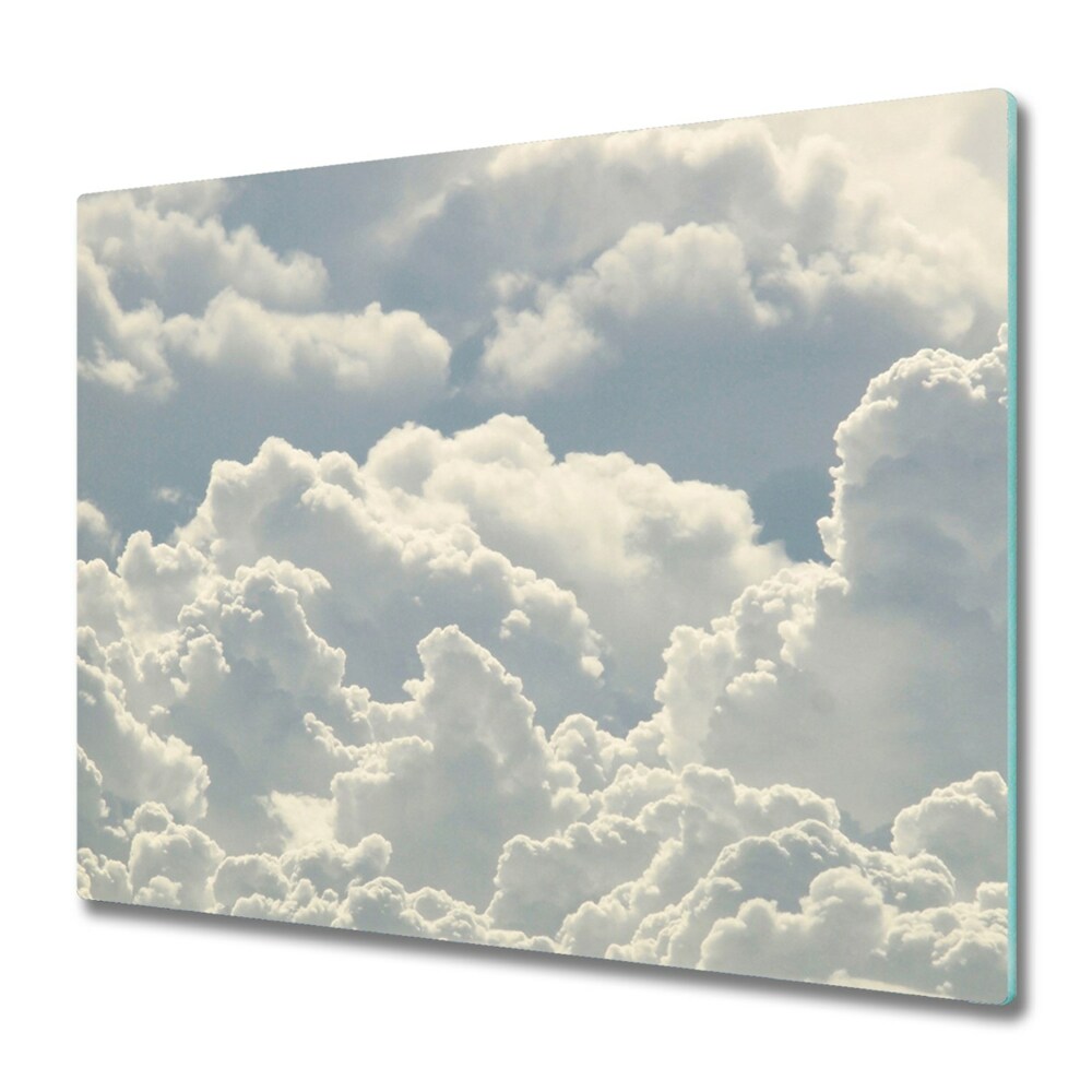 Protège plaque de cuisson Fond de nuages