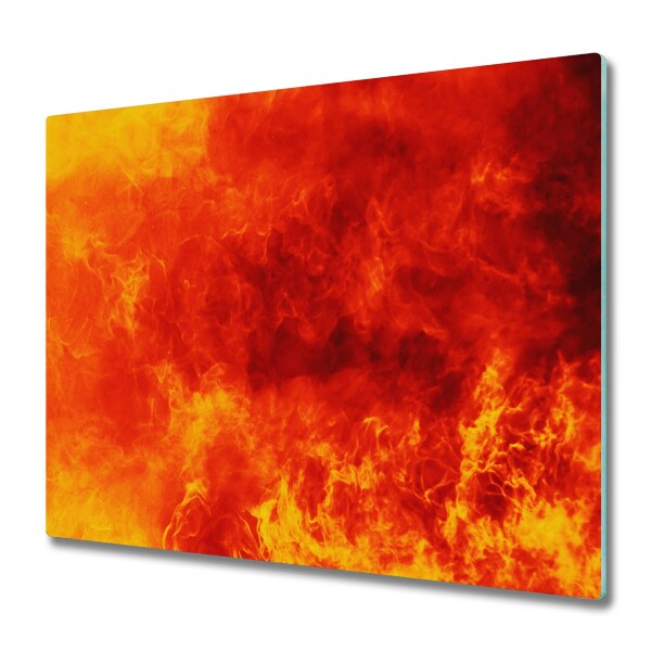 Protection pour plaque de cuisson Fond de flammes