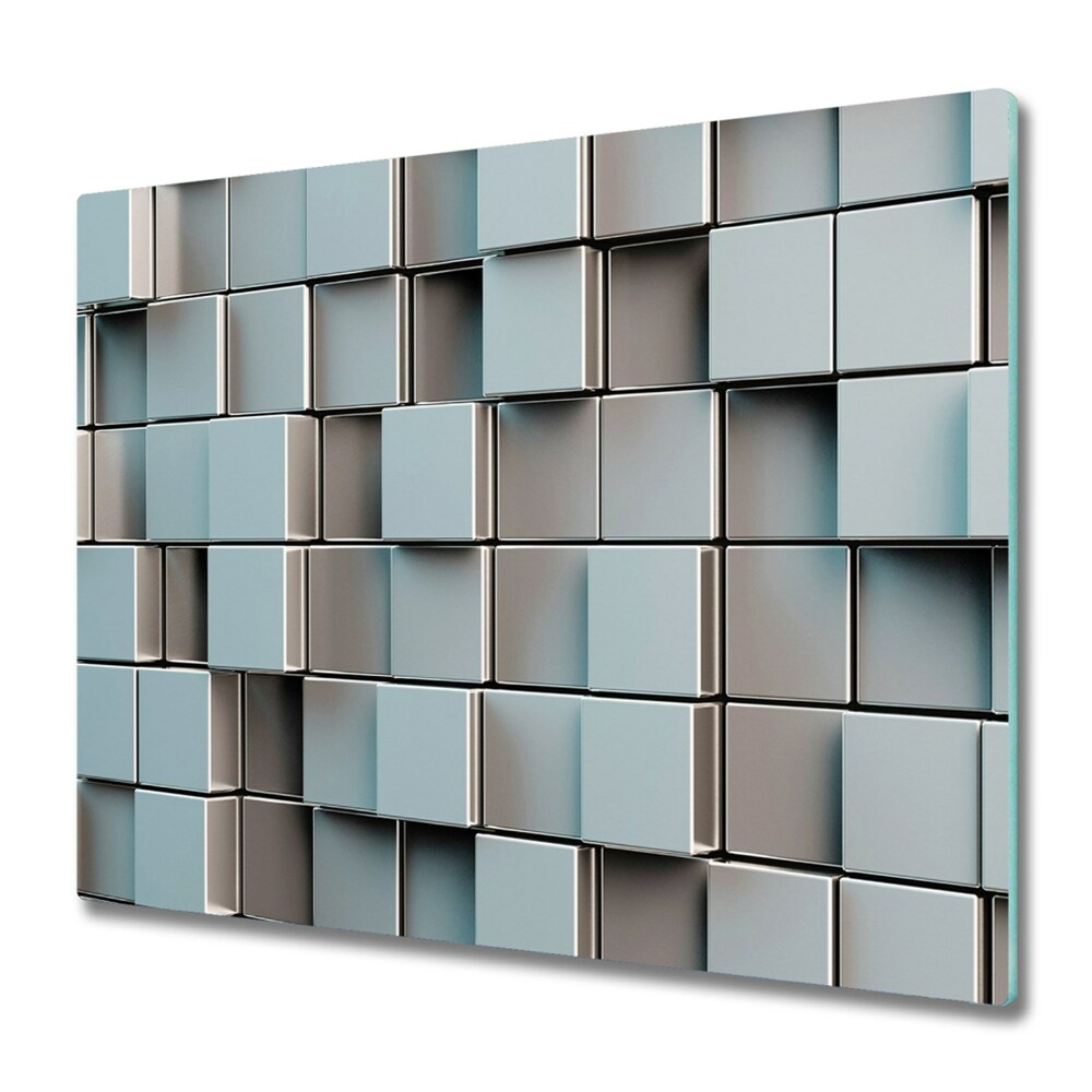 Protège plaque de cuisson Mur de cubes