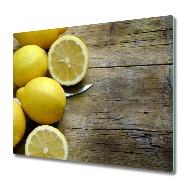 Protection pour plaque de cuisson Citrons frais