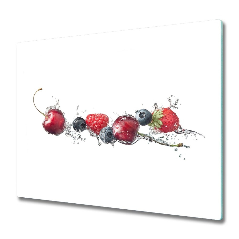 Protection pour plaque de cuisson Fruits de la forêt dans l'eau