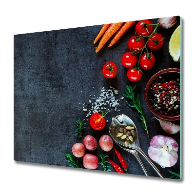 Protection pour plaque de cuisson Ingrédients dans la cuisine