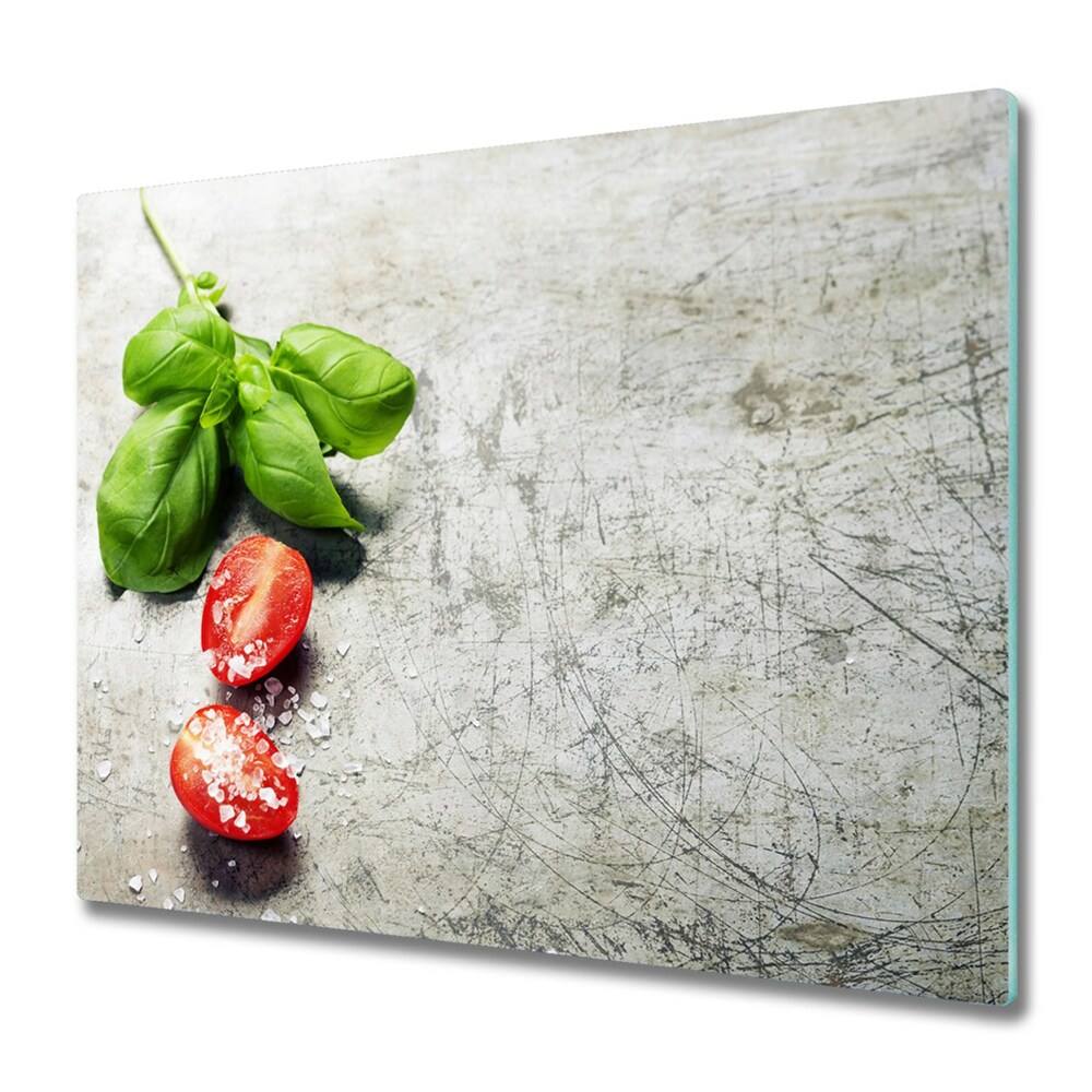 Protection plaque induction Tomates et basilic