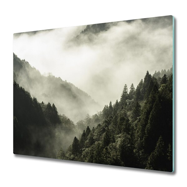 Cache plaque de cuisson Brume sur les collines